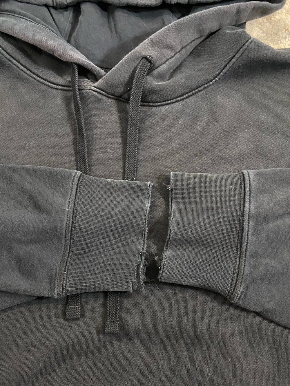 Black Nike Swoosh Hoodie - Picture 5 of 9